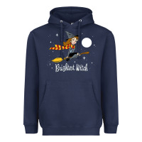 Navy brightest witch Heavyweight Hoodie - artisFamous