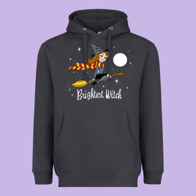 Brightest Witch Heavyweight Hoodie Designed By Artisfamous