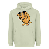Matcha smile mumbly muttley dog Heavyweight Hoodie - artisFamous