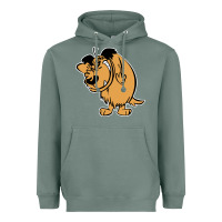 Sage smile mumbly muttley dog Heavyweight Hoodie - artisFamous