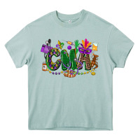 Arona cma mardi gras cowgirl Heavy Core Tee - CowGirlArtShop