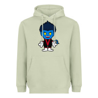 Matcha nightcrawler chibi Heavyweight Hoodie - artisFamous