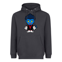 Smoke nightcrawler chibi Heavyweight Hoodie - artisFamous