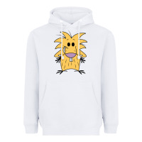 White norbet angry beaver Heavyweight Hoodie - artisFamous