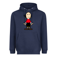 Navy olive oyl Heavyweight Hoodie - artisFamous