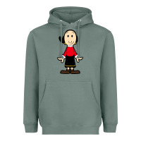Sage olive oyl Heavyweight Hoodie - artisFamous