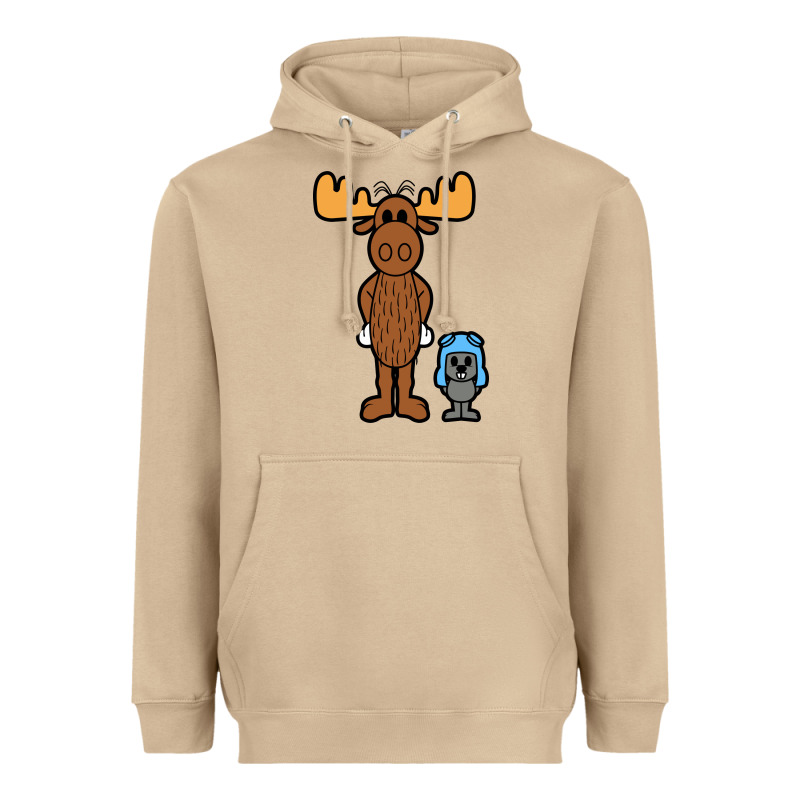 Rocky And Bullwinkle Heavyweight Hoodie by artisFamous | Teevron