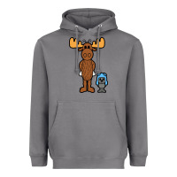 Storm rocky and bullwinkle Heavyweight Hoodie - artisFamous