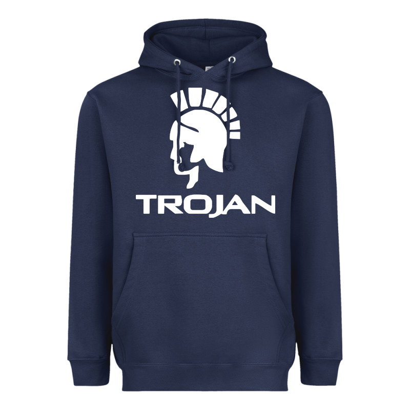 Trojan Condoms Champion Heavyweight Hoodie by artisFamous | Teevron