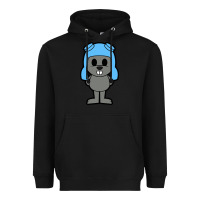 Black rocky the squirrel Heavyweight Hoodie - artisFamous