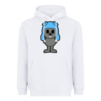 White rocky the squirrel Heavyweight Hoodie - artisFamous