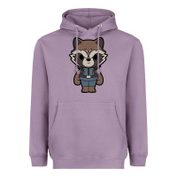 Lavender rocket racoon chibi Heavyweight Hoodie - artisFamous