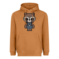 Meerkat rocket racoon chibi Heavyweight Hoodie - artisFamous
