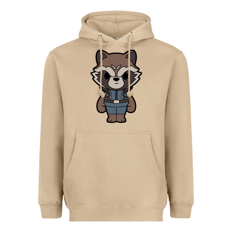 Rocket Racoon Chibi Heavyweight Hoodie by artisFamous | Teevron