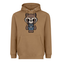 Toasted Coconut rocket racoon chibi Heavyweight Hoodie - artisFamous