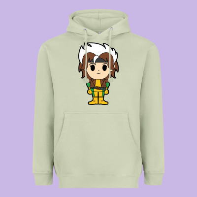 Rogue X Men Chibi Heavyweight Hoodie Designed By Artisfamous