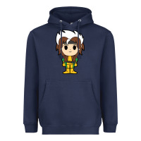 Navy rogue x men chibi Heavyweight Hoodie - artisFamous