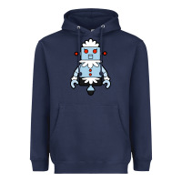 Navy rosie the jetsons Heavyweight Hoodie - artisFamous