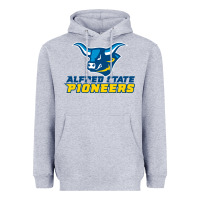 Heather Grey alfred state Heavyweight Hoodie - artisFamous