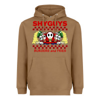 Toasted Coconut shy guys burger and fries Heavyweight Hoodie - artisFamous