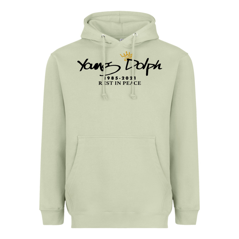 Rest In Peace Young Dolph Heavyweight Hoodie by artisFamous | Teevron