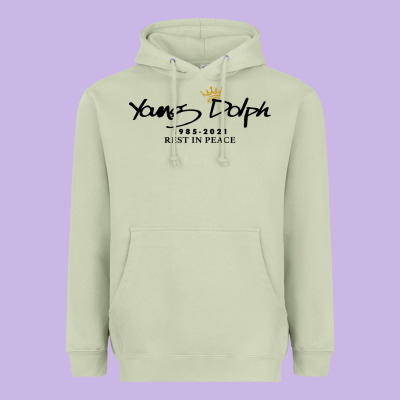 Rest In Peace Young Dolph Heavyweight Hoodie Designed By Artisfamous