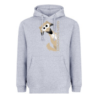 Heather Grey silken windsprite classic Heavyweight Hoodie - artisFamous