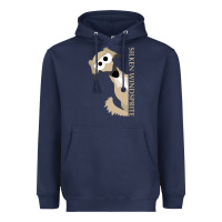 Navy silken windsprite classic Heavyweight Hoodie - artisFamous