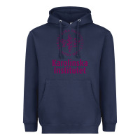 Navy karolinska institute Heavyweight Hoodie - artisFamous