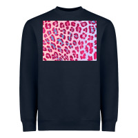 Navy leopard background pink shimmer 3200x2400 Heavyweight Sweatshirt - AdoDesignShop