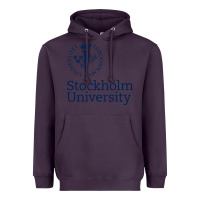 Plum stockholm university Heavyweight Hoodie - artisFamous