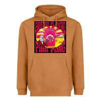 Meerkat Best Pigeons Playing Ping Pong Music Heavyweight Hoodie - artisFamous