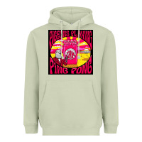 Matcha Best Pigeons Playing Ping Pong Music Heavyweight Hoodie - artisFamous