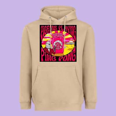 Best Pigeons Playing Ping Pong Music Heavyweight Hoodie Designed By Artisfamous