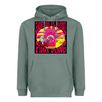 Sage Best Pigeons Playing Ping Pong Music Heavyweight Hoodie - artisFamous