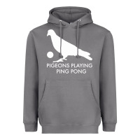 Storm Best Pigeons Playing Ping Pong Music Heavyweight Hoodie - artisFamous