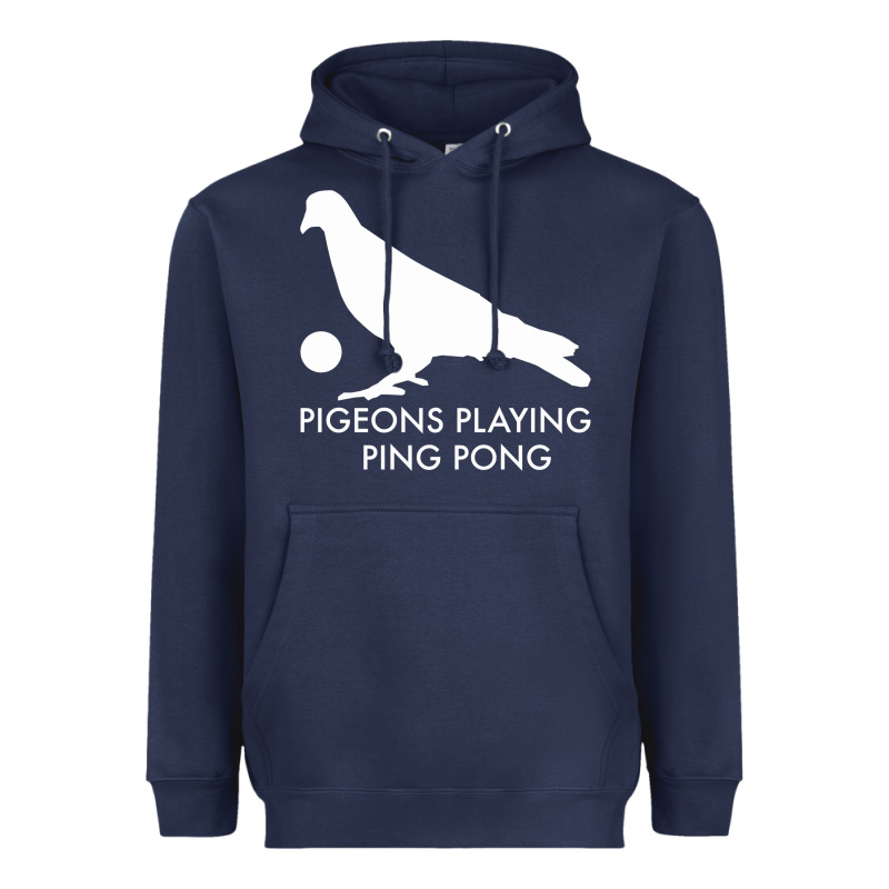 Best Pigeons Playing Ping Pong Music Heavyweight Hoodie by artisFamous | Teevron
