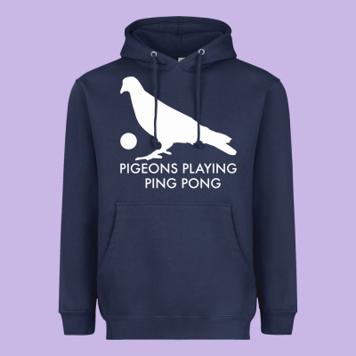 Best Pigeons Playing Ping Pong Music Heavyweight Hoodie Designed By Artisfamous