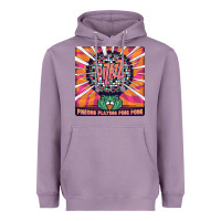 Lavender Best Pigeons Playing Ping Pong Music Heavyweight Hoodie - artisFamous