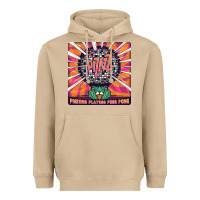 Mushroom Best Pigeons Playing Ping Pong Music Heavyweight Hoodie - artisFamous