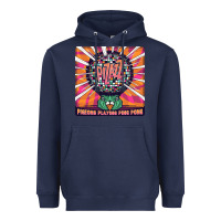 Navy Best Pigeons Playing Ping Pong Music Heavyweight Hoodie - artisFamous
