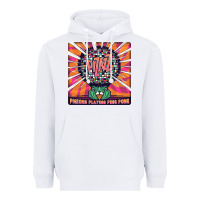 White Best Pigeons Playing Ping Pong Music Heavyweight Hoodie - artisFamous
