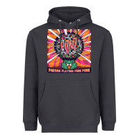 Smoke Best Pigeons Playing Ping Pong Music Heavyweight Hoodie - artisFamous