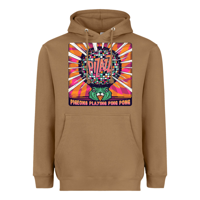 Best Pigeons Playing Ping Pong Music Heavyweight Hoodie by artisFamous | Teevron