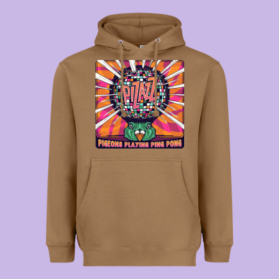 Best Pigeons Playing Ping Pong Music Heavyweight Hoodie Designed By Artisfamous