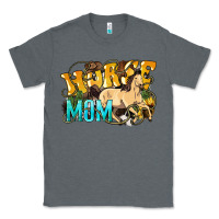 Charcoal Heather Horse Mom Rope Classic Tee - HowdyJamesFarm