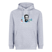 Heather Grey christopher walken Heavyweight Hoodie - artisFamous