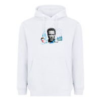 White christopher walken Heavyweight Hoodie - artisFamous