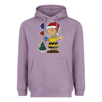 Lavender charlie brown christmas gifts Heavyweight Hoodie - artisFamous