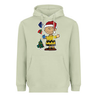 Matcha charlie brown christmas gifts Heavyweight Hoodie - artisFamous
